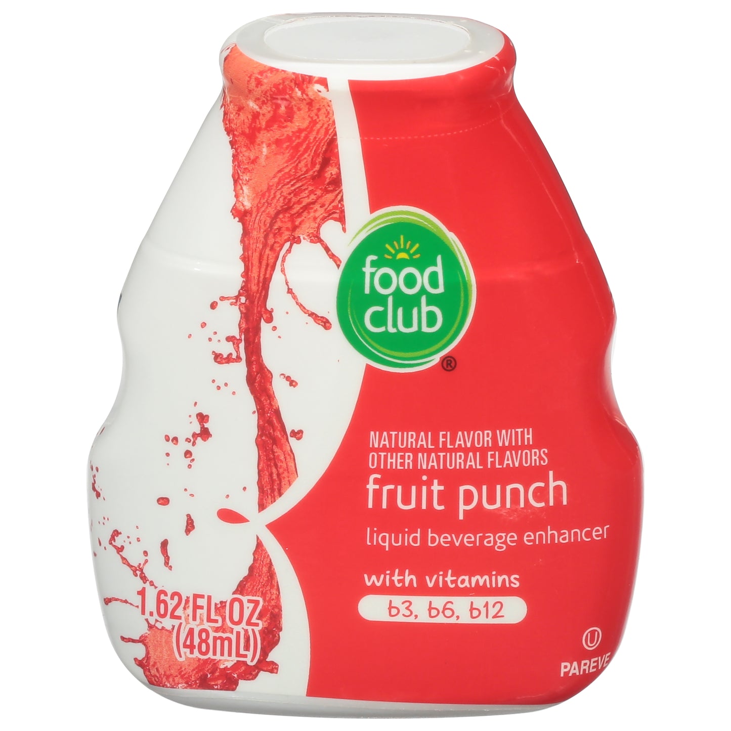 Food Club Fruit Punch Liquid Beverage Enhancer 1.62 fl oz