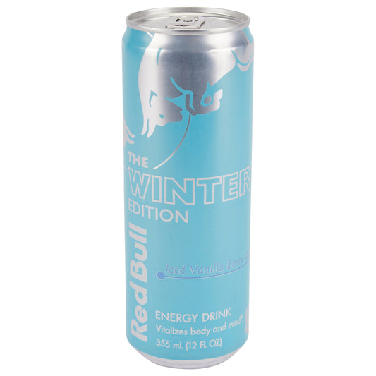 Red Bull Winter Edition Energy Drink, Iced Vanilla Berry, 12 fl.oz. can, with 114mg Caffeine, Taurine & B Vitamins