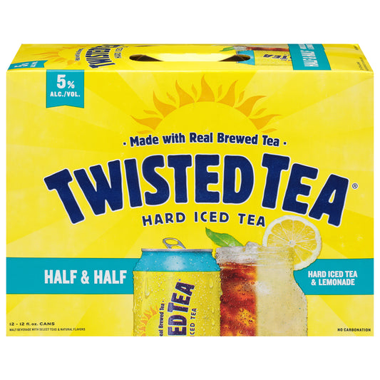 Twisted Tea Half & Half Hard Iced Tea 12 - 12 fl oz Cans