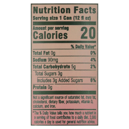 Bloom Pop Caffeine-Free Prebiotic Strawberry Cream Soda 12 fl oz