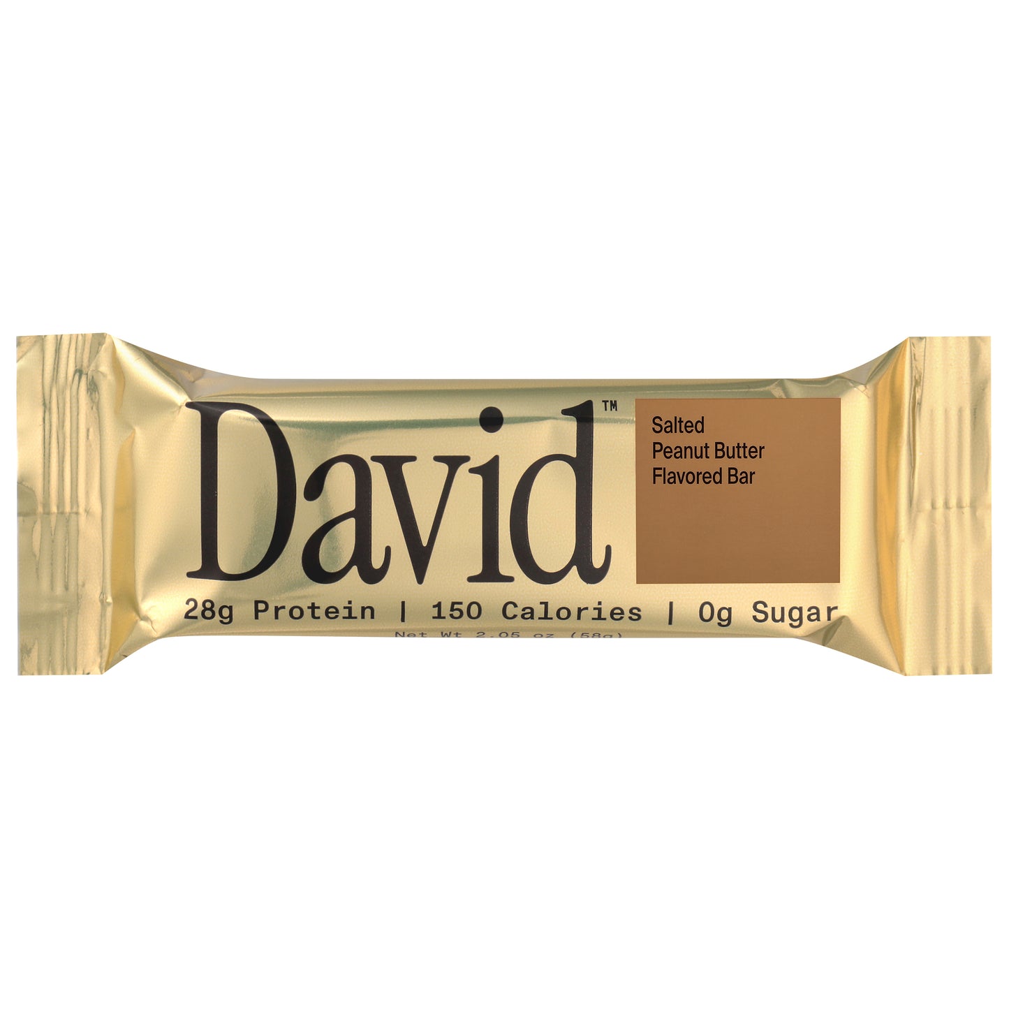 David Salted Peanut Butter Flavored Bar 2.05 oz