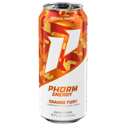 Phorm Energy Orange Fury Energy Drink 16 fl oz