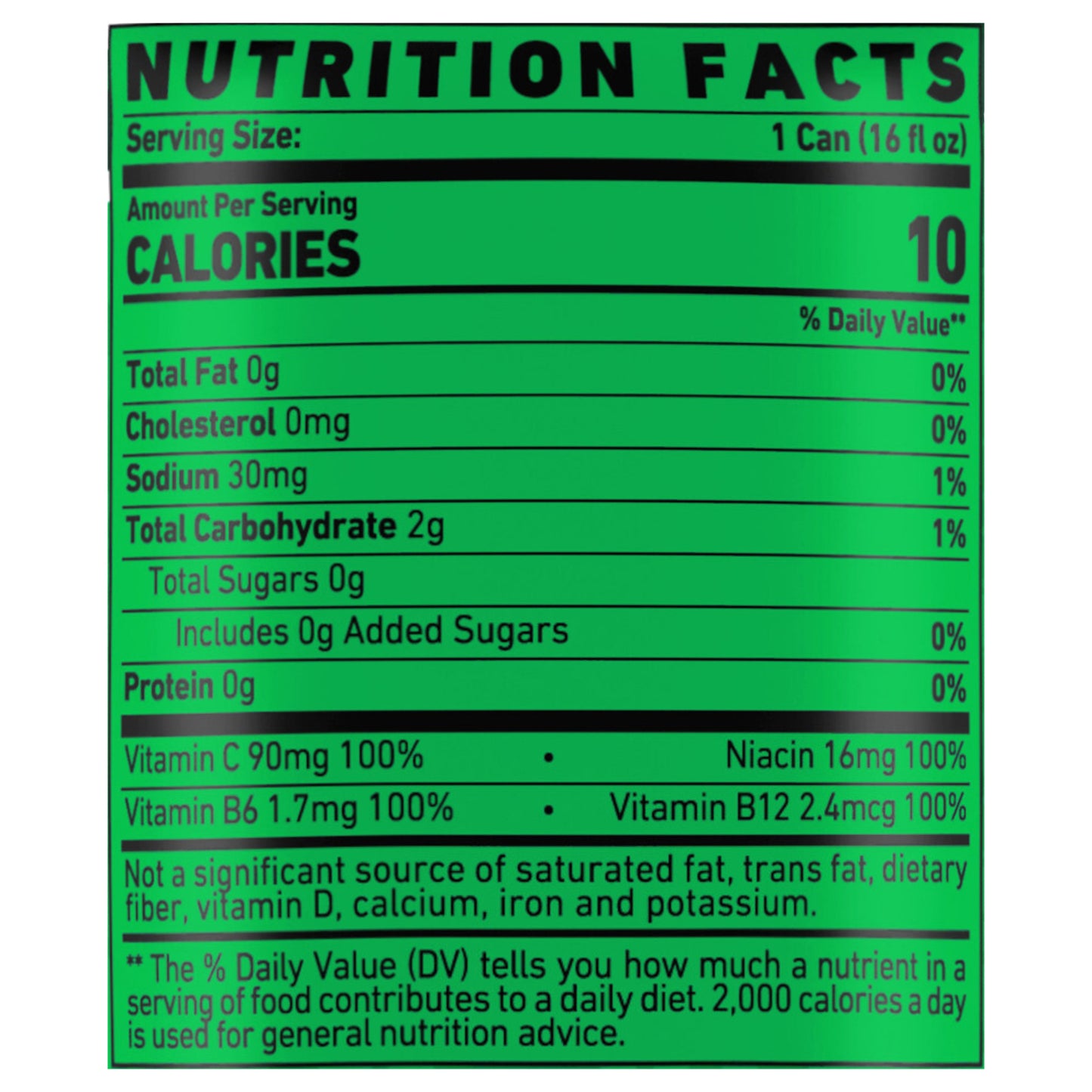 Ghost Zero Sugar Limited Edition Energy Drink, 7UP Lemon-Lime, 16 fl oz can
