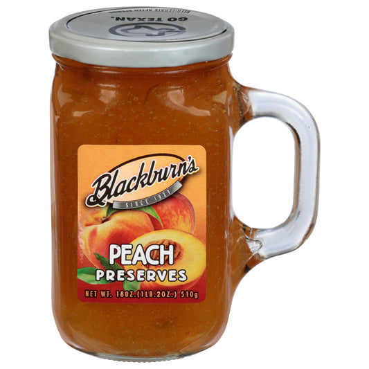 Blackburn's Peach Preserves 18 oz