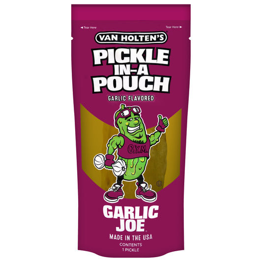 Van Holten's Garlic Joe Garlic Flavored Pickle-in-a-Pouch 1 ea