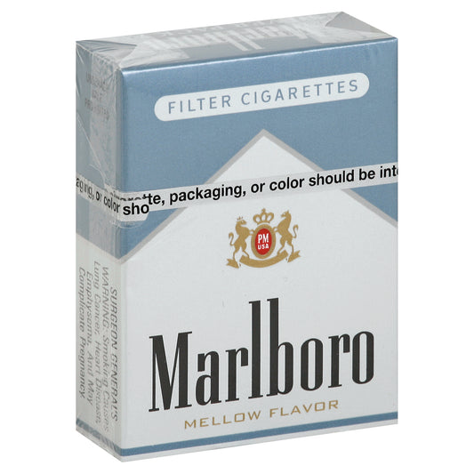 Marlboro Cigarettes 20 ea - MELLOW FLAVOR BLUE WHITE