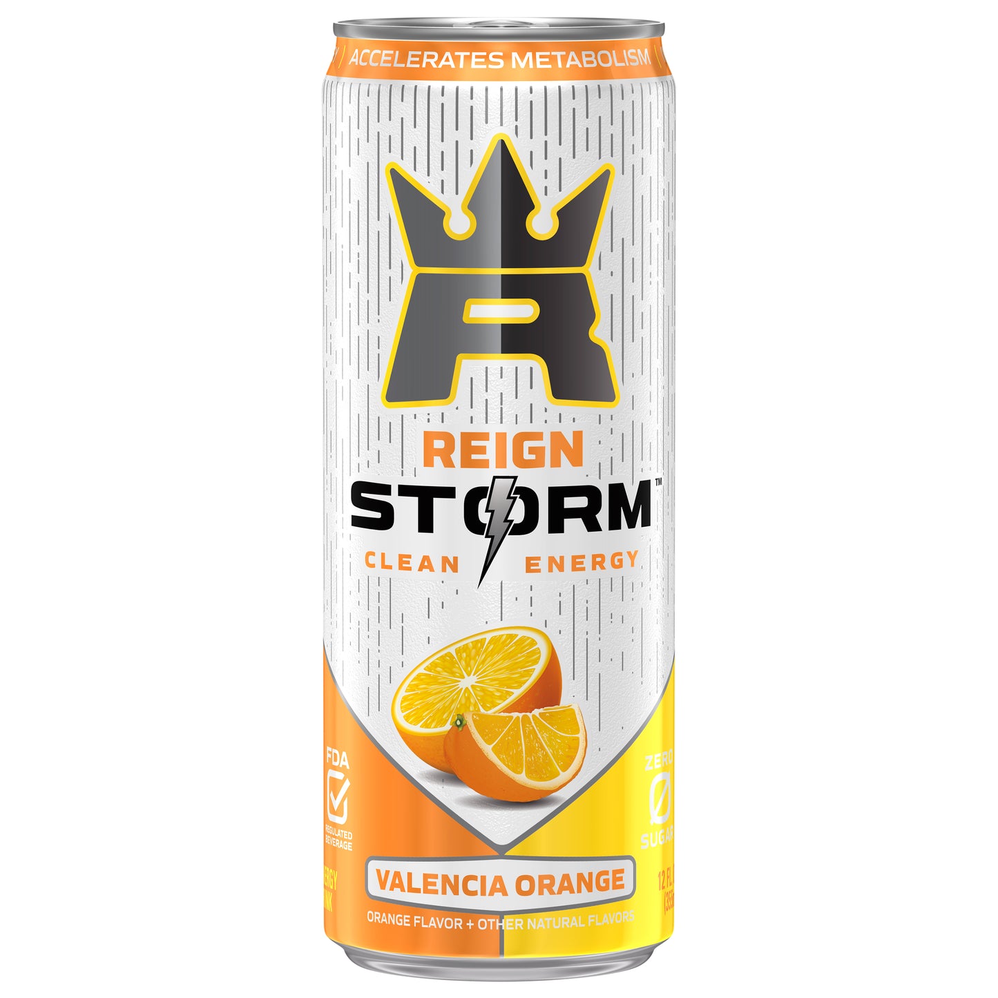 Reign Storm Valencia Orange Energy Drink 12 fl oz