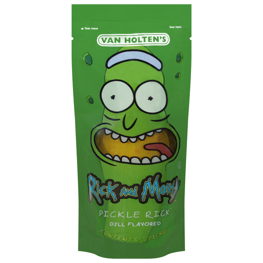 Van Holten's Rick and Morty Dill Flavored Pickle Rick 1 ea