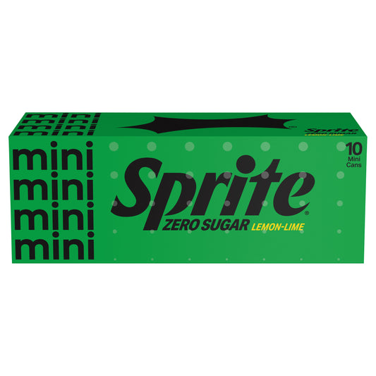Sprite Zero Sugar Fridge Pack Cans, 7.5 fl oz, 10 Pack