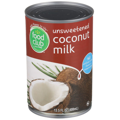 Unsweetened Coconut Milk