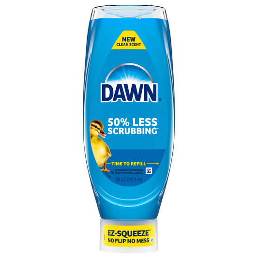 Dawn Ultra EZ-Squeeze Dish Soap, Dishwashing Liquid, Original, 22 Fl Oz