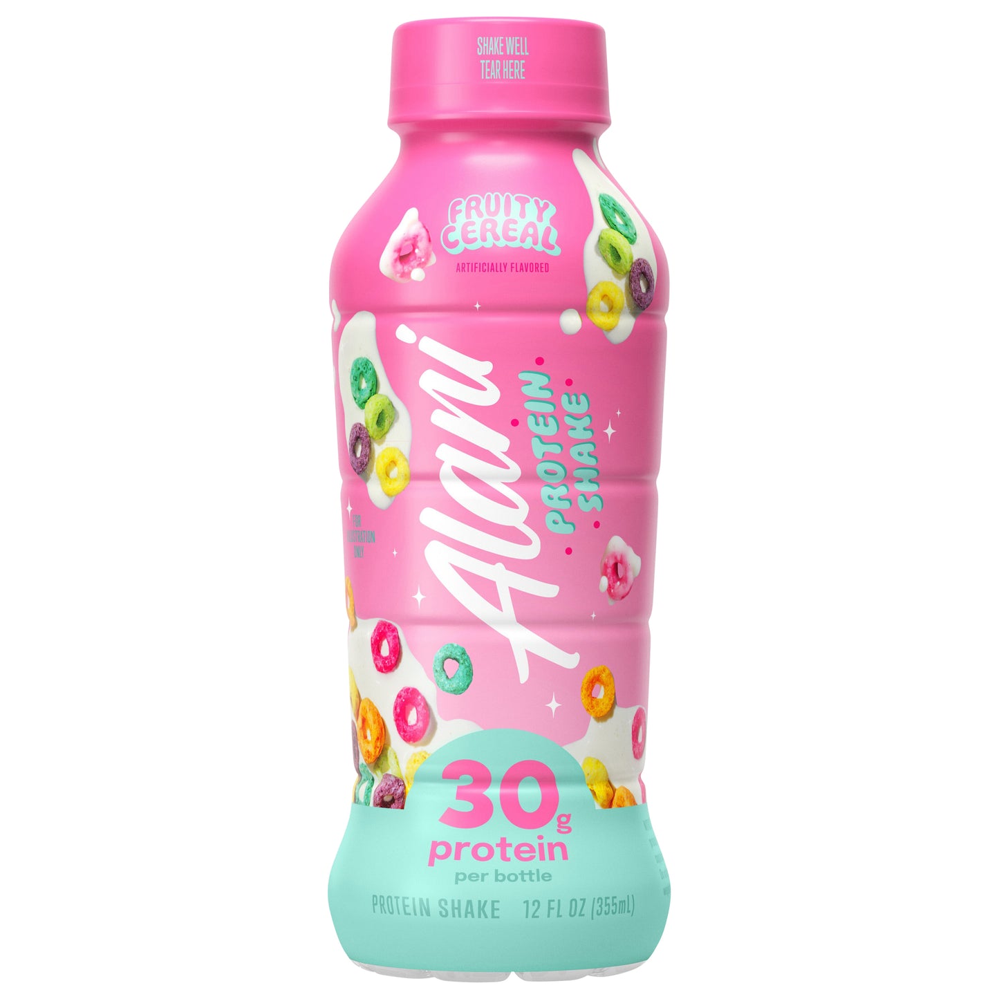 Alani Protein Shake Fruity Cereal 12oz, 30g Protein