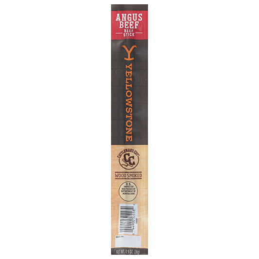 Cattleman's Cut Yellowstone Wood Smoked Angus Beef Beef Stick 0.9 oz