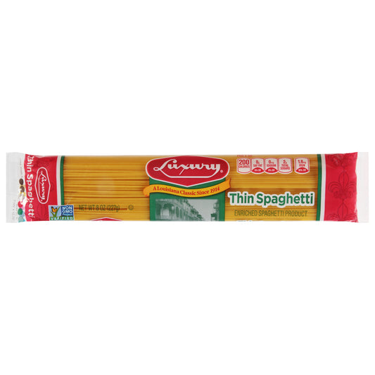 Luxury Thin Spaghetti Pasta 8 oz