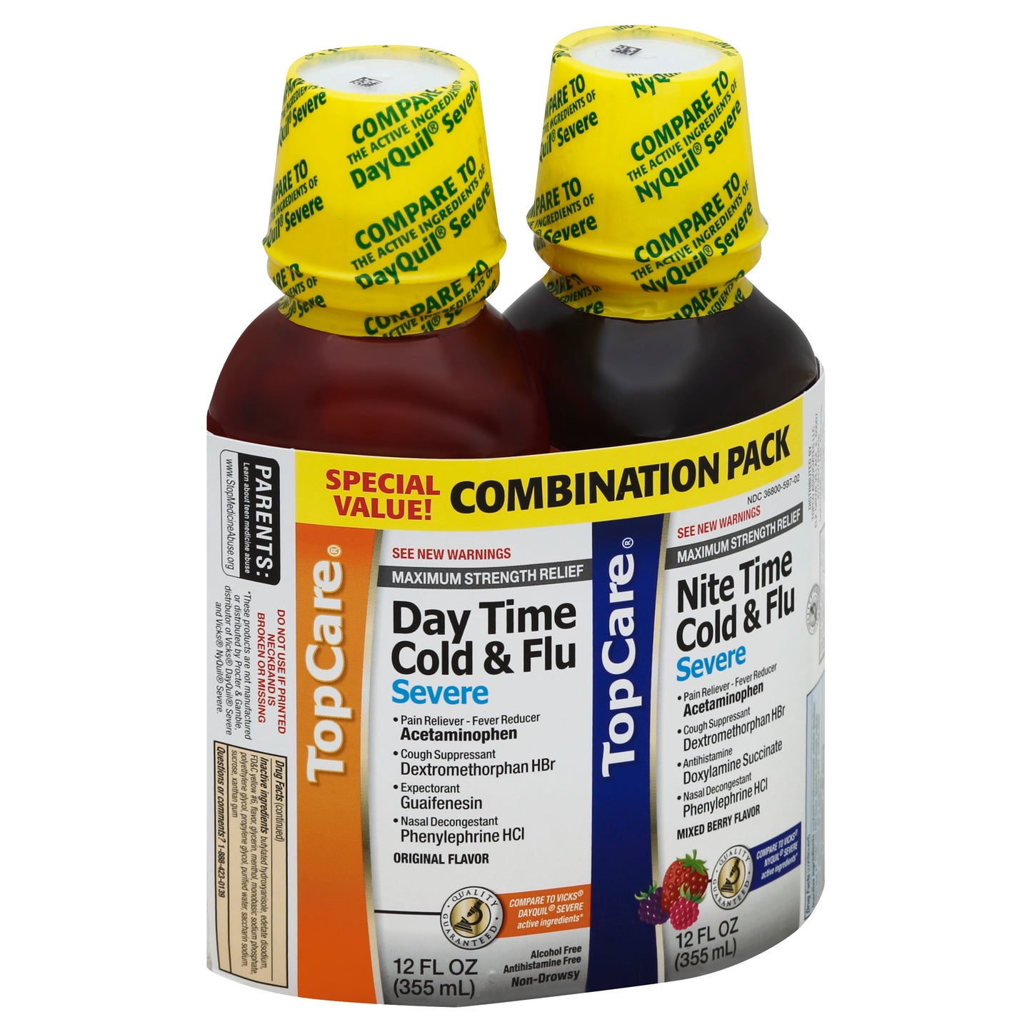 TopCare Severe Cold & Flu 2 ea