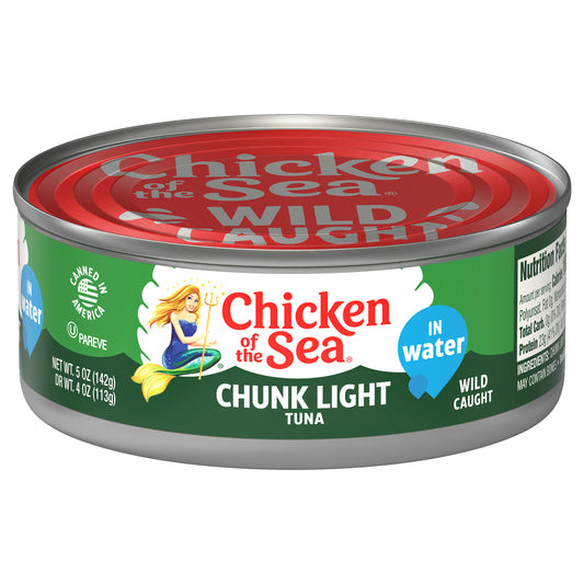 Chicken of the Sea Chunk Light Tuna in Water 5 oz
