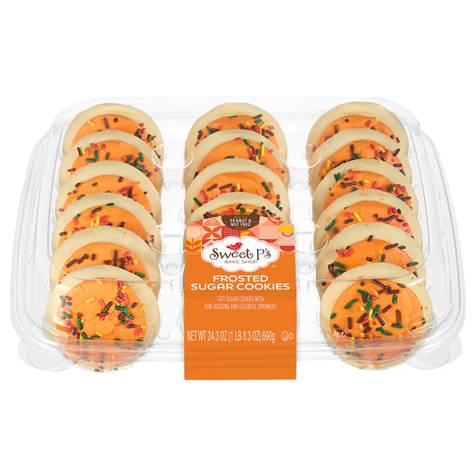 Sweet P's Bake Shop Frosted Sugar Cookies 24.3 oz
