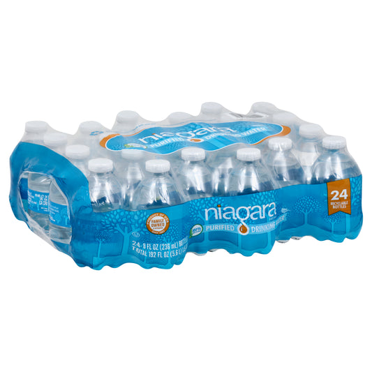Niagara Drinking Water 24 ea - PURIFIED DRINKING WATER
