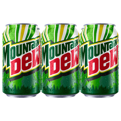 Mountain Dew Soda Citrus 12 Fl Oz 6 ct