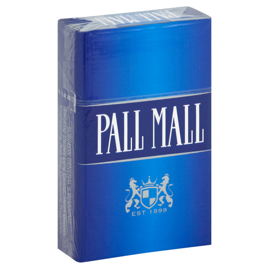 Pall Mall Cigarettes 20 ea - BLUE