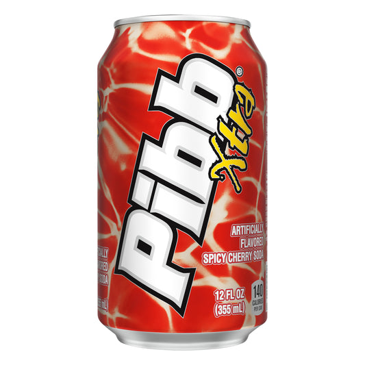 Pibb Xtra Spicy Cherry Soda 12 oz
