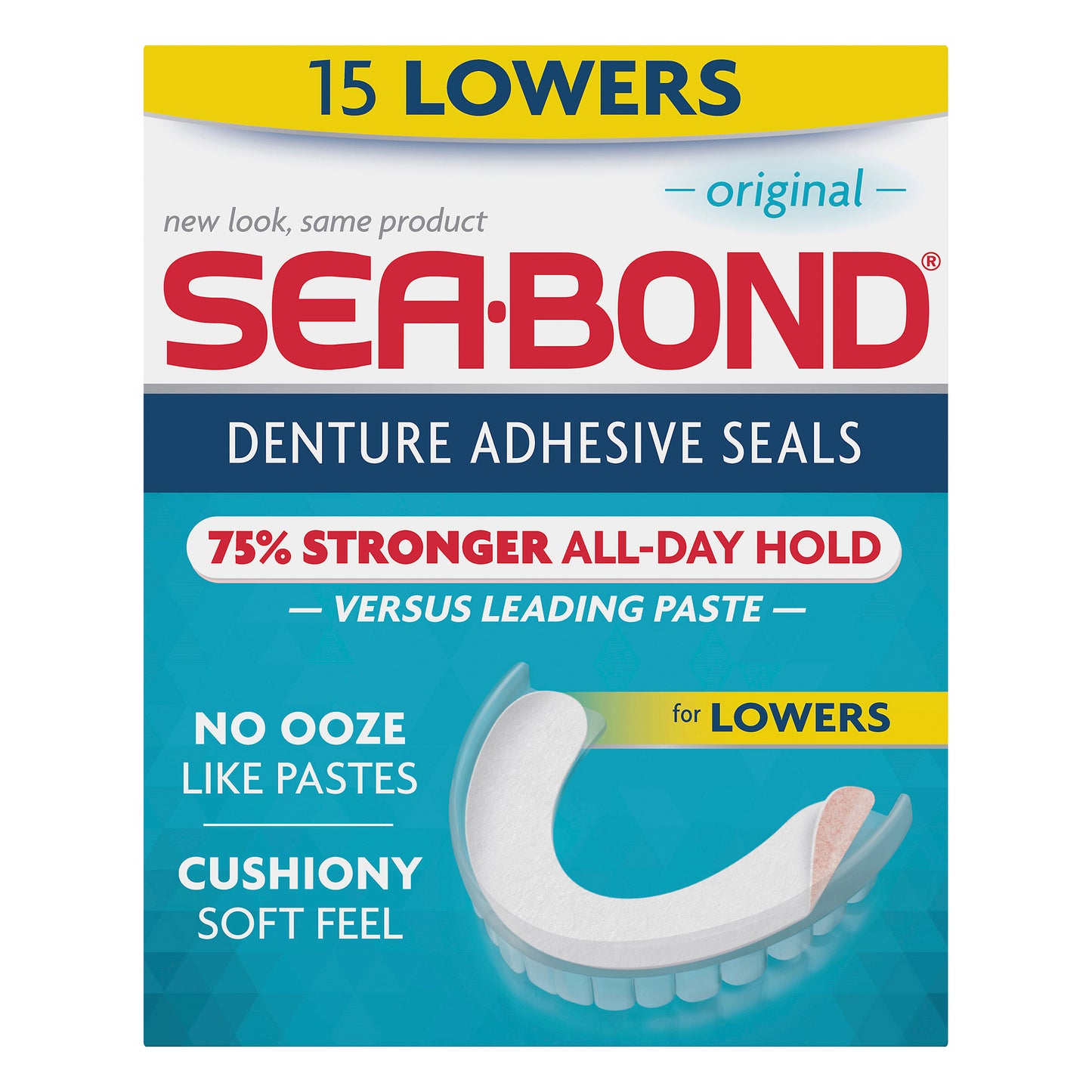 Sea Bond Denture Adhesive Seals 15.0 ea