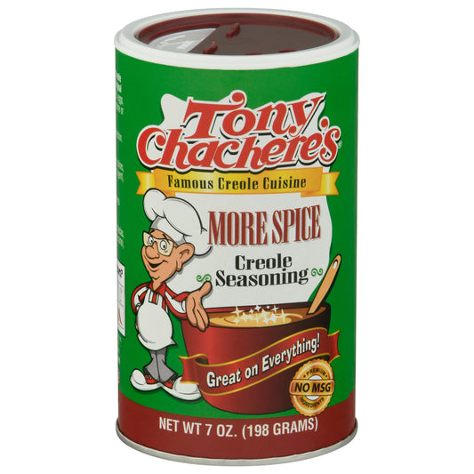 Tony Chachere's Creole More Spice Seasoning 7 oz