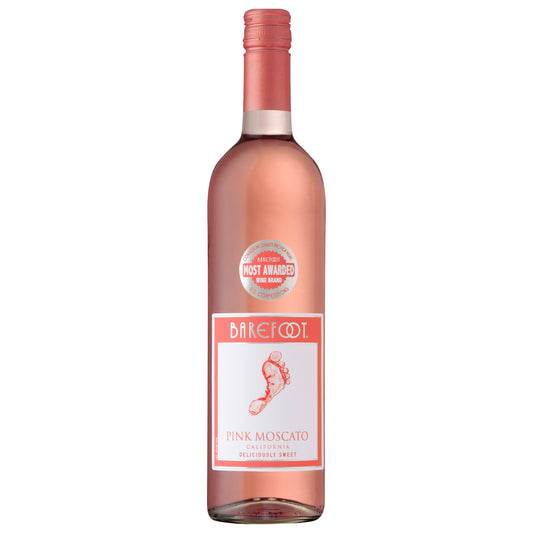 Barefoot Cellars Pink Moscato Wine 750ml