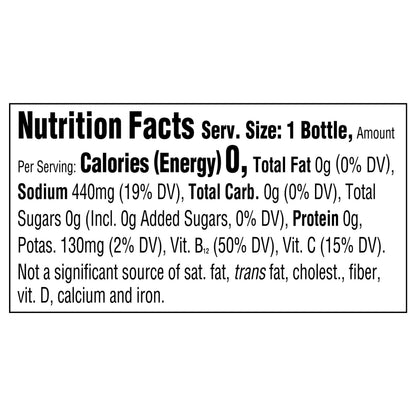 POWERADE Power Water Zero Sugar Mountain Berry Blast Bottles, 16.9 fl oz, 6 Pack