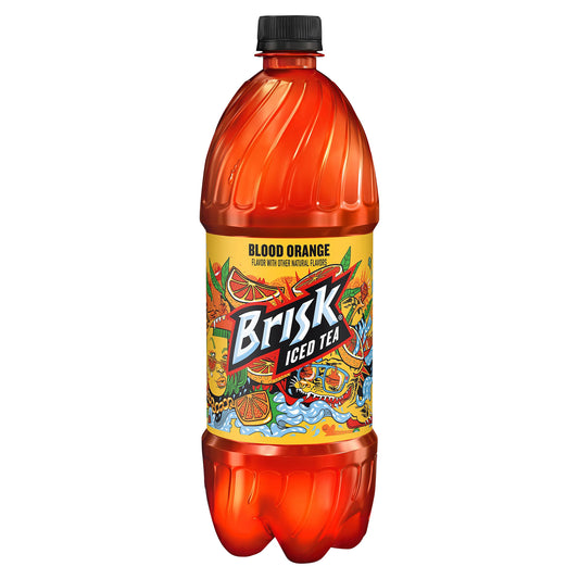 Lipton Brisk Blood Orange 1 liter Pet Bottle Single (12)