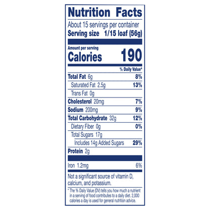 Pillsbury Banana Bread Batter, Cut & Squeeze Package, 30 oz.