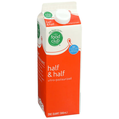 Half & Half - ONE OUART (946mL)