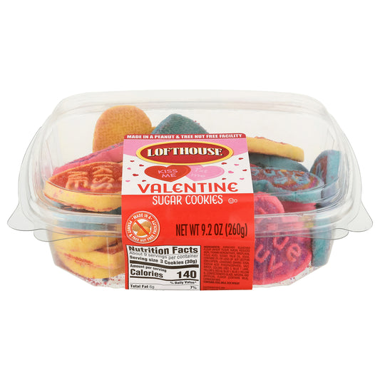 Lofthouse Valentine Sugar Cookies 9.2 oz
