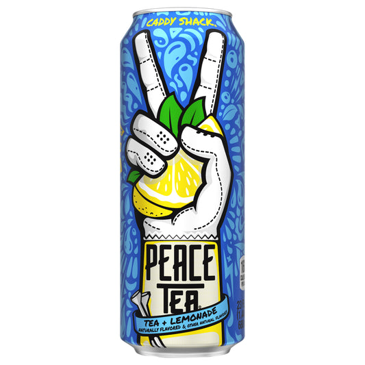 Peace Tea Caddy Shack Black Tea Lemonade Drink, 23 fl oz
