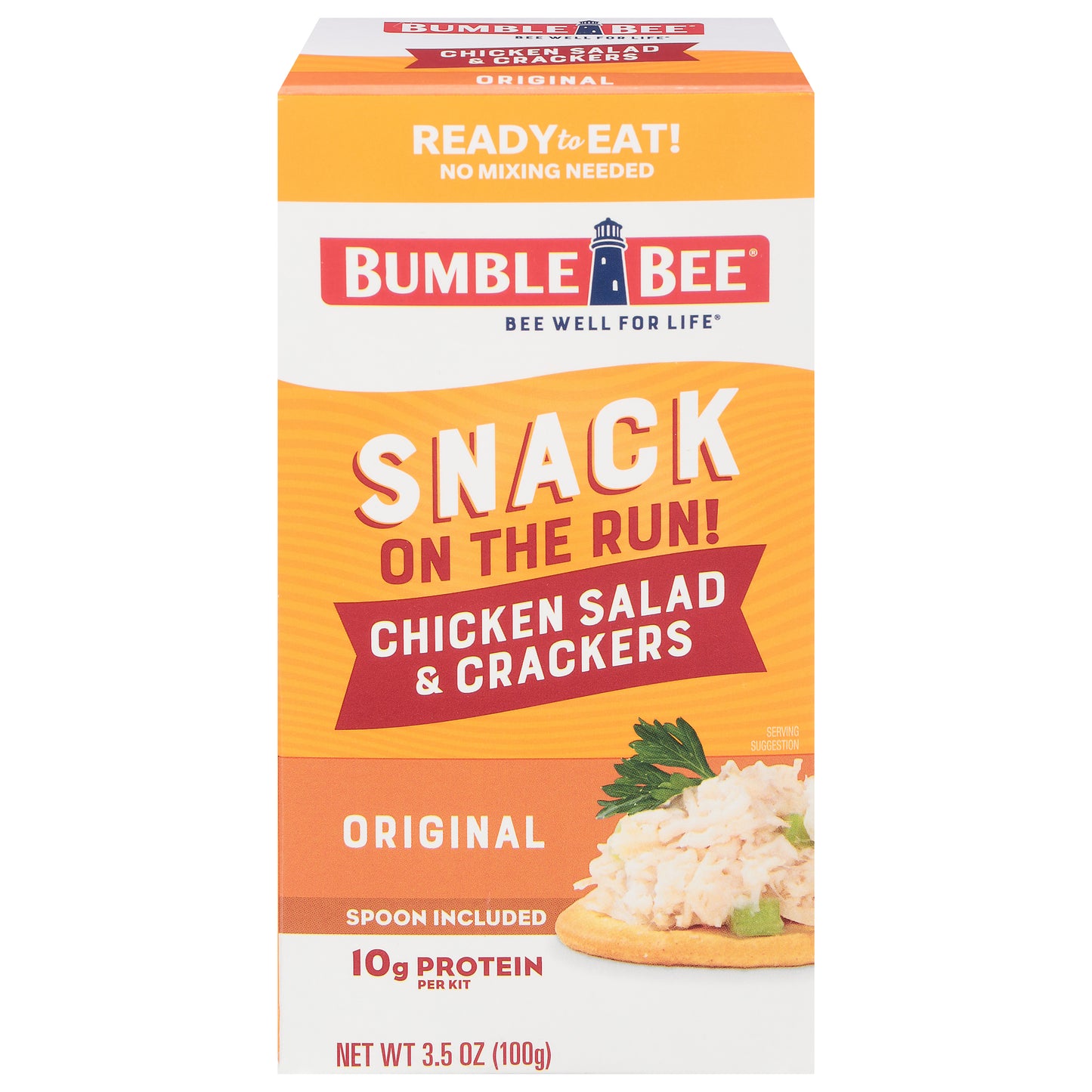 Bumble Bee Snack on the Run! Original Chicken Salad Kit with Crackers 3.5 oz