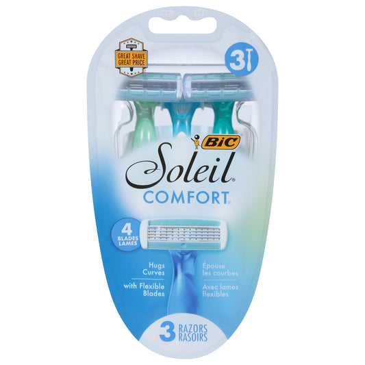 BiC Soleil Comfort Razors 3 ea