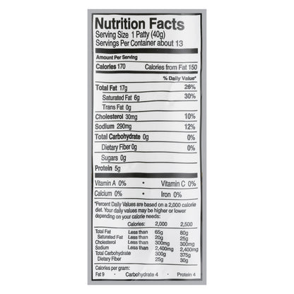 Smithfield Hometown Original Pork Sausage Patties 19.5 oz