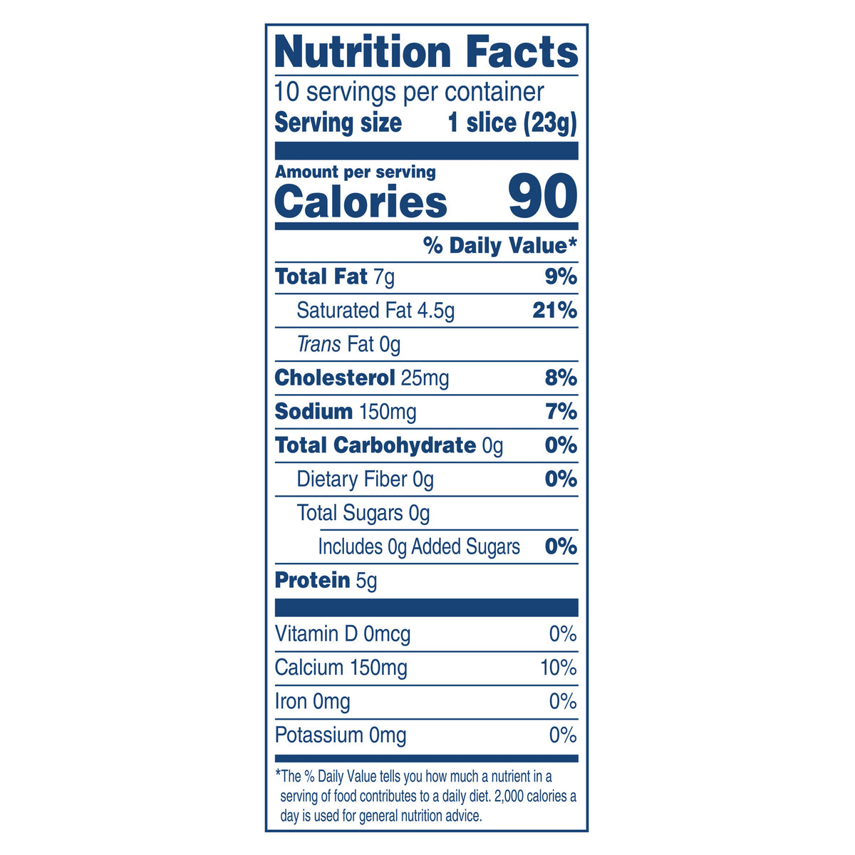 Kraft Big Slice Pepper Jack Natural Cheese Slices 8 oz Film Wrapped (10 Slices)