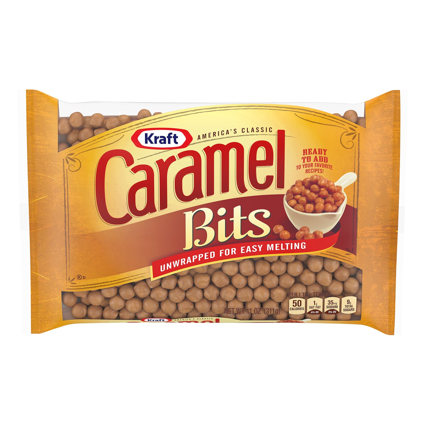 Kraft Baking Caramel Bits, 11 oz Bag