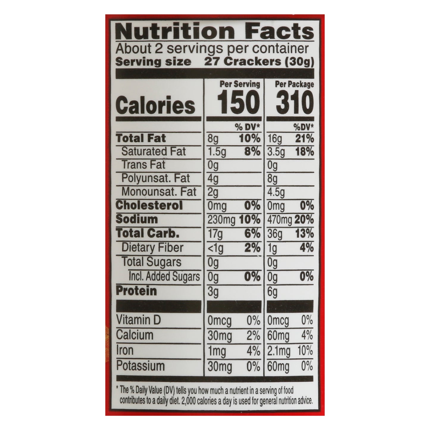 Cheez-It Baked Original Snack Crackers 2.2 oz