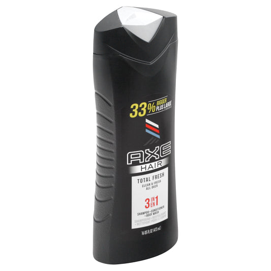 AXE Shampoo + Conditioner + Body Wash 16 oz