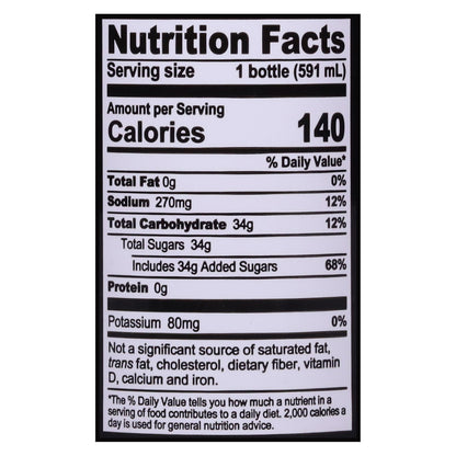 Gameplan Fruit Punch Sports Drink 20 fl oz