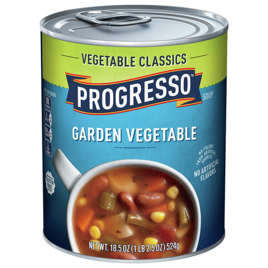 Progresso Vegetable Classics, Garden Vegetable Canned Soup, 19 oz.