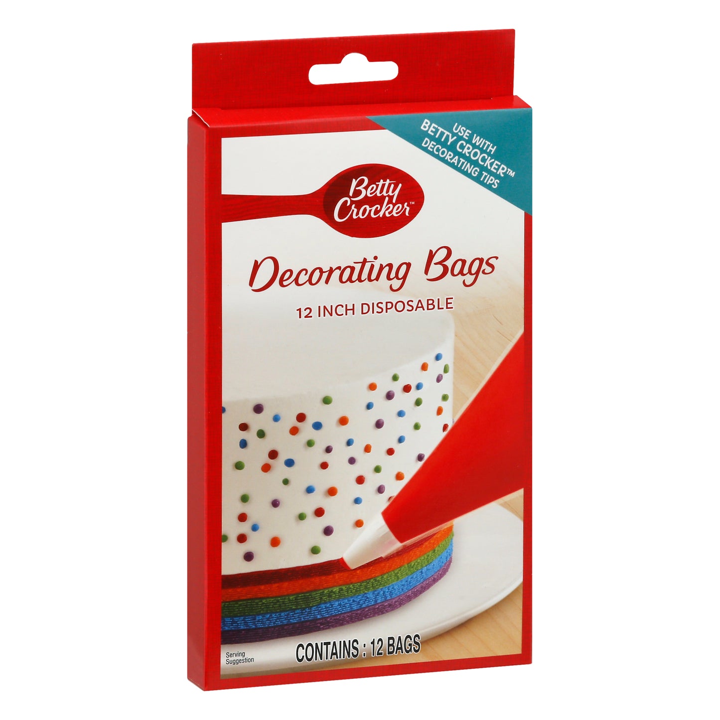 Betty Crocker 12 Inches Disposable Decorating Bags 12 ea