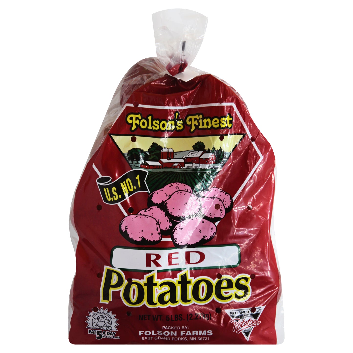 Folsons Finest Potatoes 5 lb - RED Potatoes