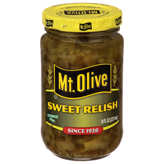 Mt Olive Sweet Relish 8 fl oz Jar
