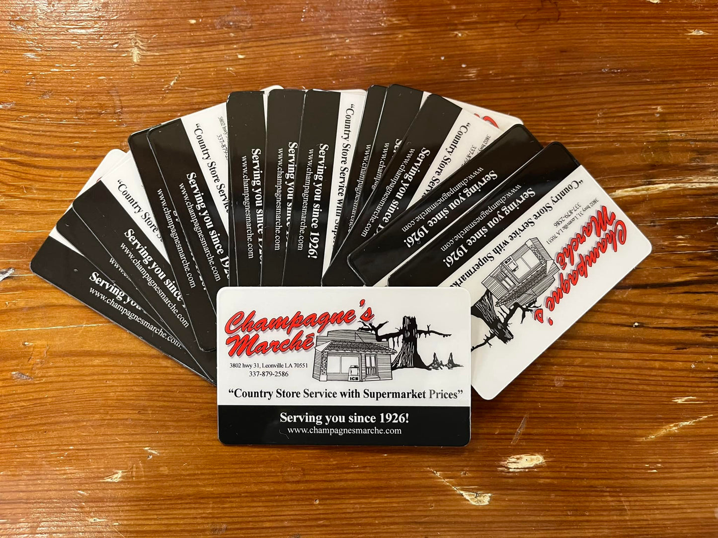 Champagne's Marche' Gift Card