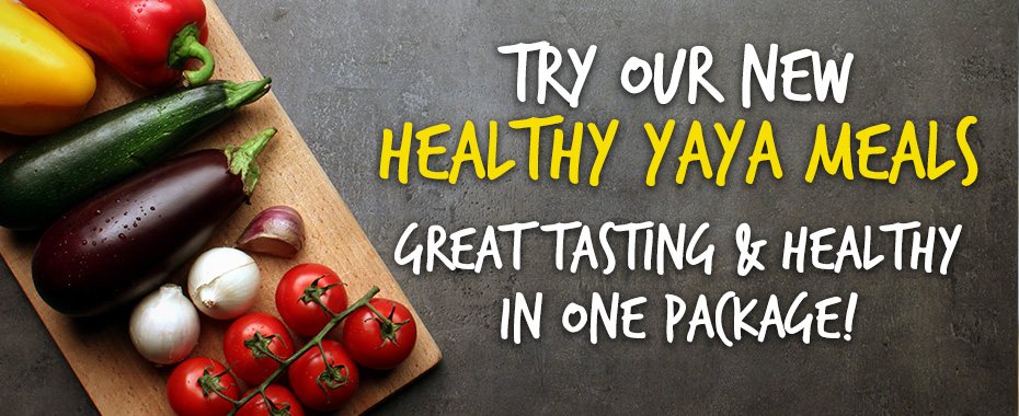 Try our new healthy YAYA meals
